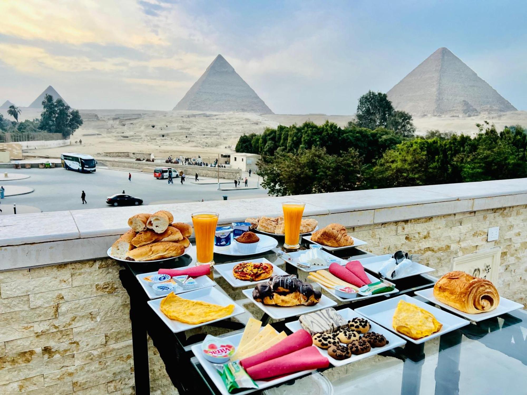 Great Scarab Pyramids View Hotel Kafrat al Jabal ภายนอก รูปภาพ