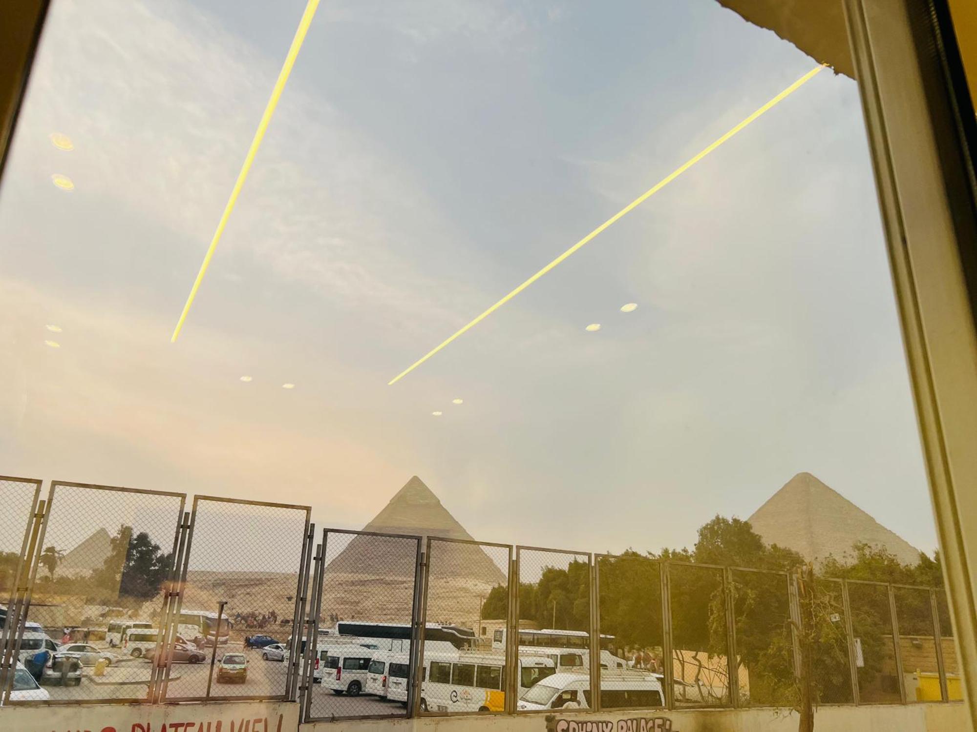 Great Scarab Pyramids View Hotel Kafrat al Jabal ภายนอก รูปภาพ
