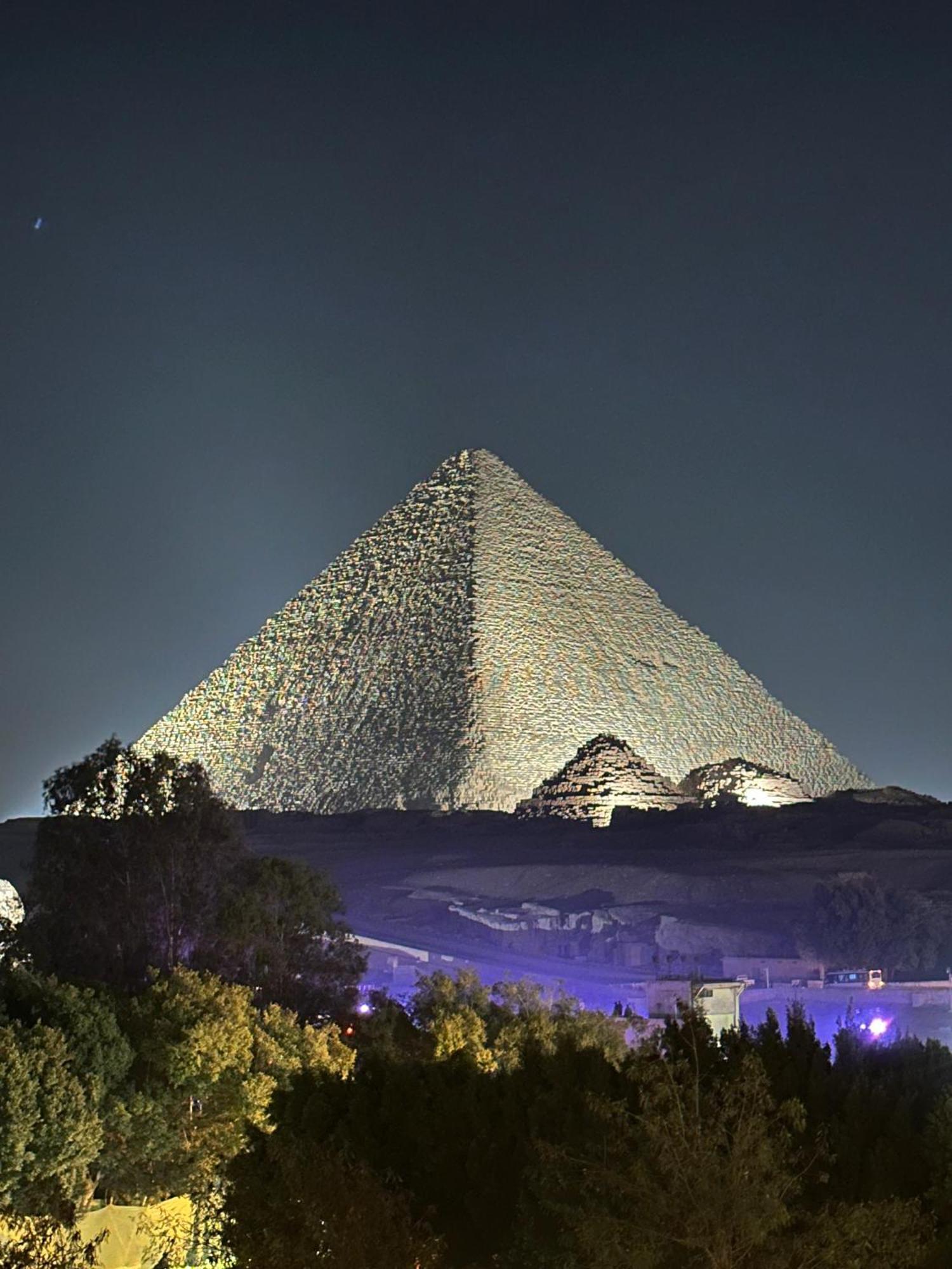 Great Scarab Pyramids View Hotel Kafrat al Jabal ภายนอก รูปภาพ